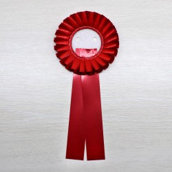 Розетка для значка 56 мм (сатин) с хвостом 